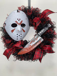 Halloween Spooky Horror Handmade Wreath