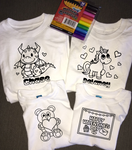 Valentine’s Day Coloring Shirt Kids Personalized