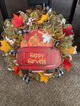 Happy Harvest Fall Wreath