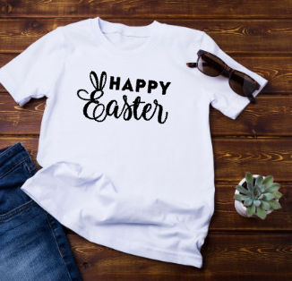 Happy Easter Women’s Shirt Bunny Holiday