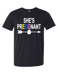 She’s PrEGGnant Shirt, Pregnancy Announcement, Easter