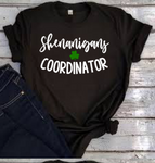 Shenanigans Coordinator St. Patrick’s Day Shirt